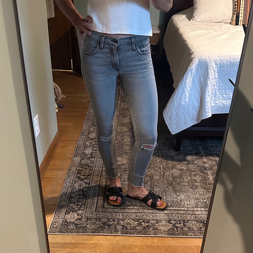 James Jeans Women's Gray Jeans 26